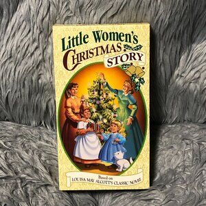 Little Women's Christmas Story VHS Louisa May Alcott 1992